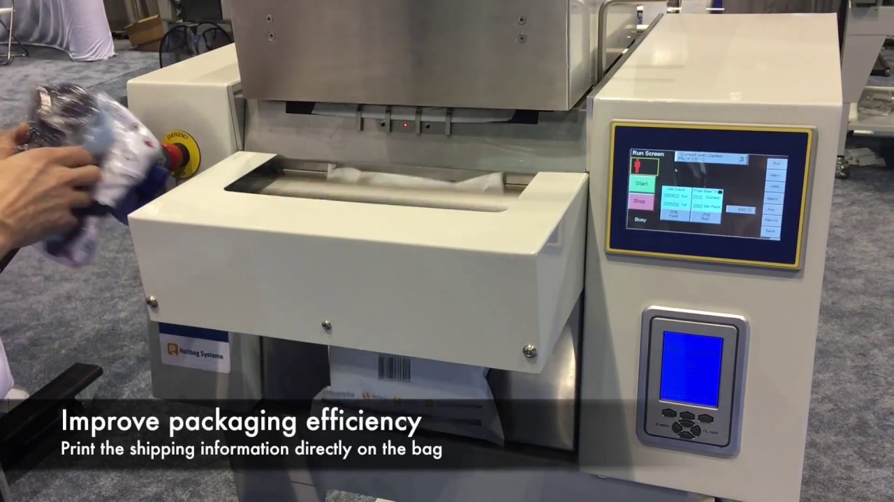 Bagging System for Efficient Mail Order Fulfillment – R1285 Velocity Model