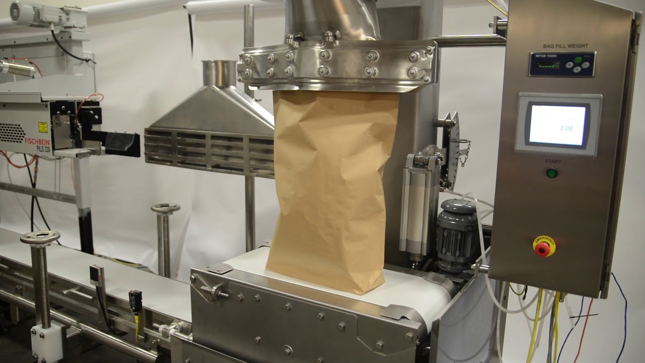 Basic Bag Filling Process for 25kg Bags