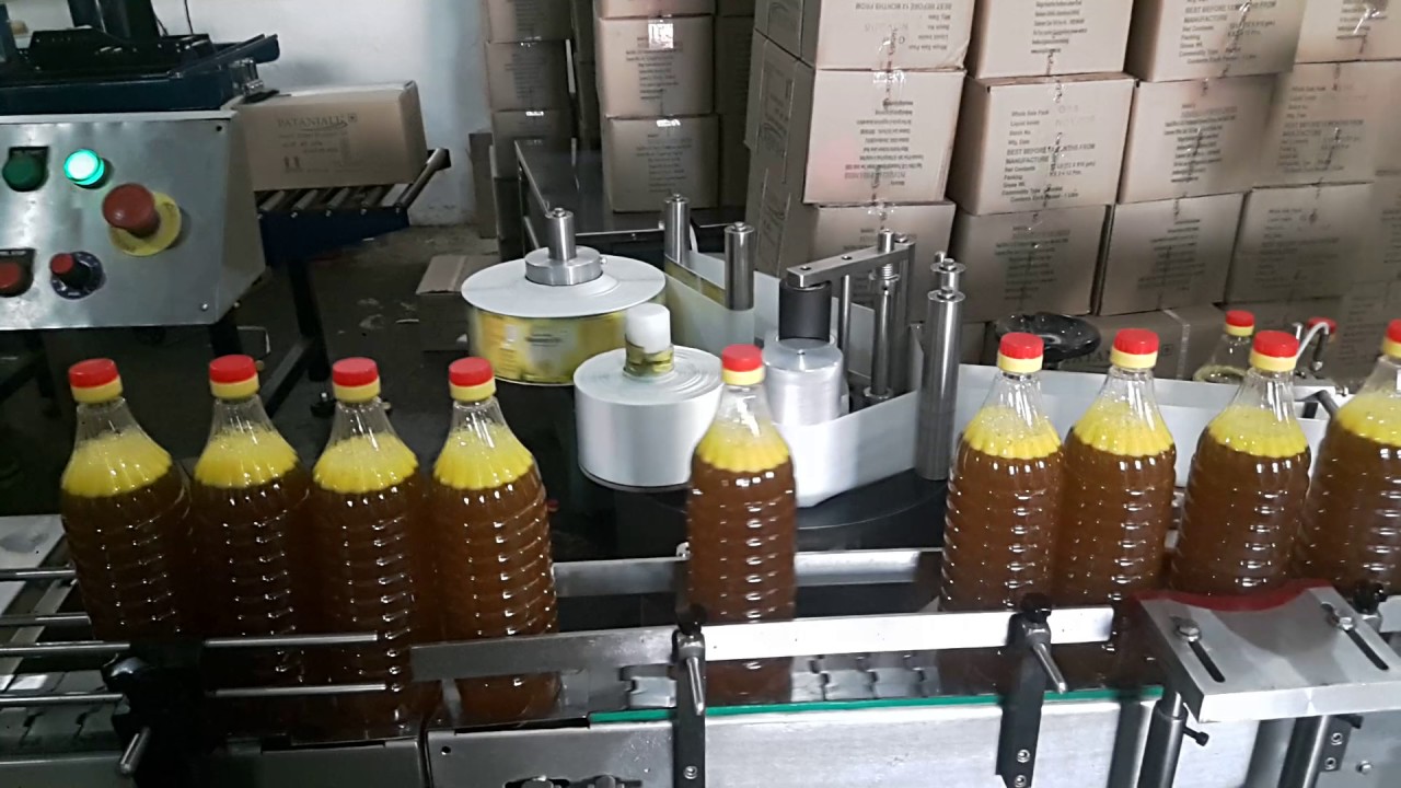 Bottle Filling Machine for Mustard Oil