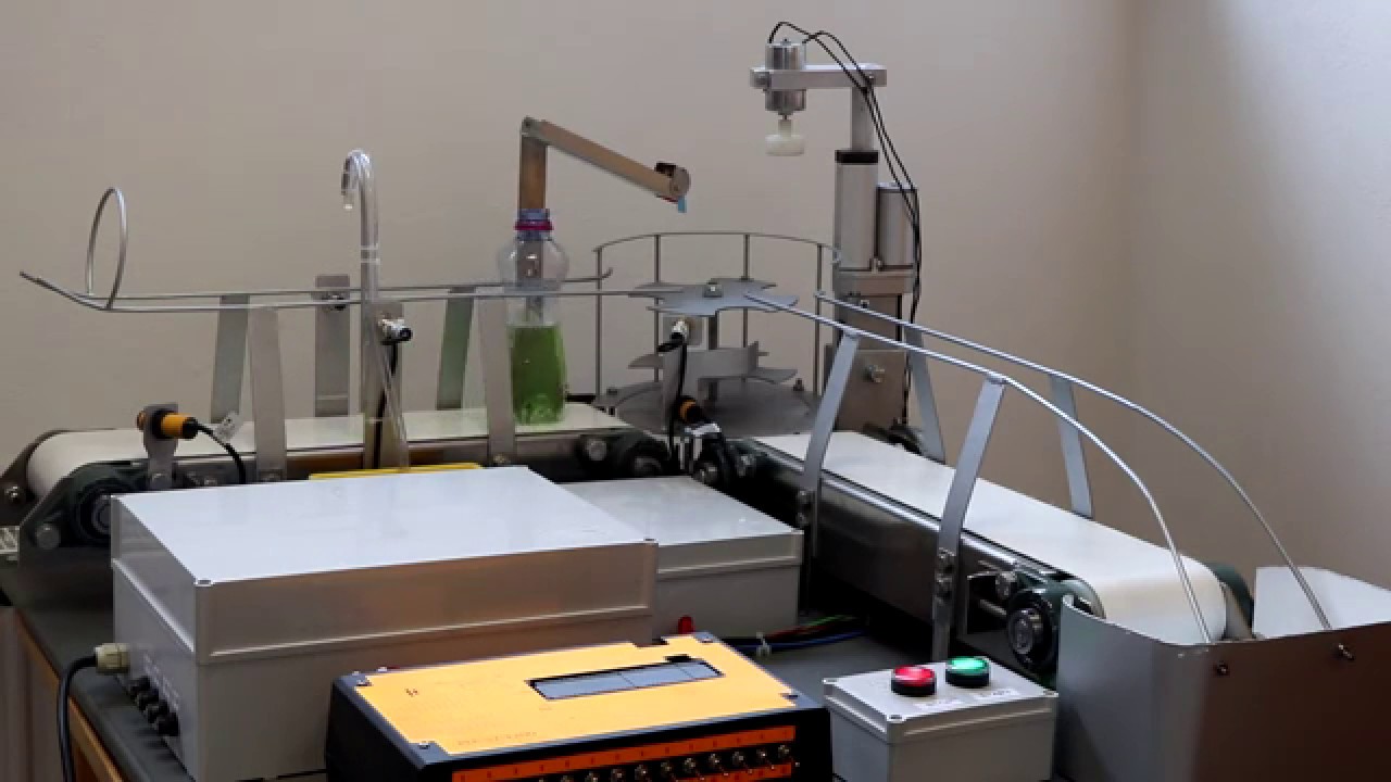 Bottle Filling and Capping Machine with PLC Control Bottle Filling and Capping Machine with PLC Control