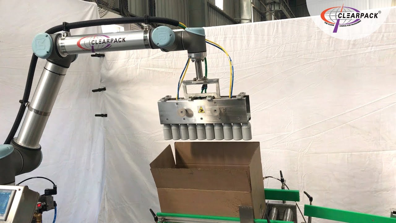 Bottle Packaging Equipment Enhanced with Cobot: A Revolutionary Case Packing Solution