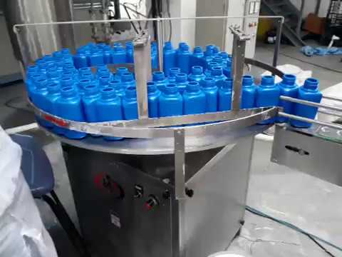 Bottle Packaging and Sealing Machine for Pesticide