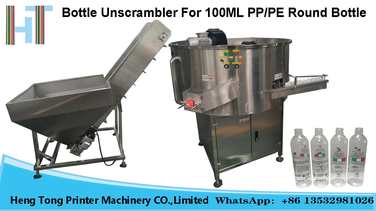 Bottle Unscrambler Sorter: Efficient Solution for High-Speed Bottle Packing