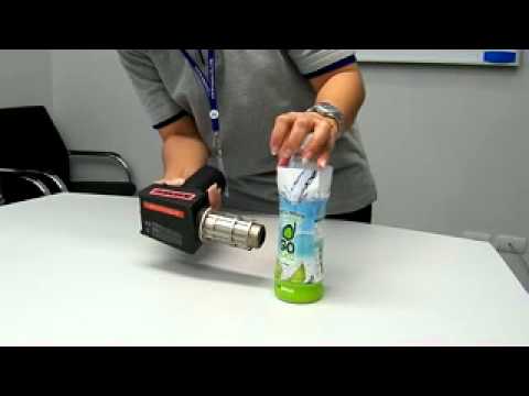 Bottle Wrapping Demo with Shrink Film