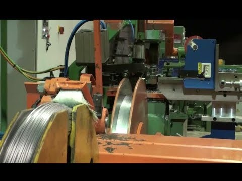 Coiling Strapping Machine Packing Line for Steel Wire