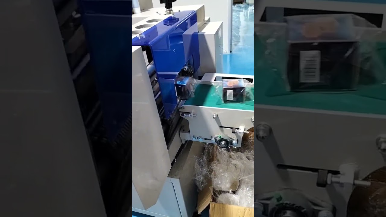 Compact Box Shrinkage Machine with Automated Flow Wrapping