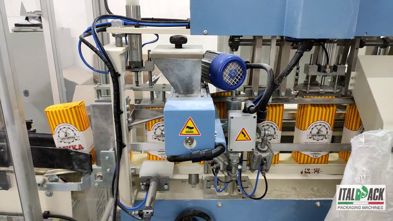 Compact Flour Packing Machine for Paper Bag Packaging Compact Flour Packing Machine for Paper Bag Packaging