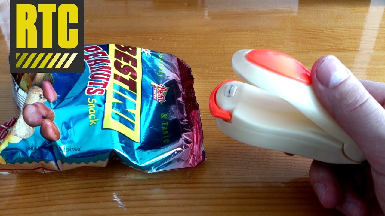 Compact Heat Sealer for Plastic Bag Food Packing