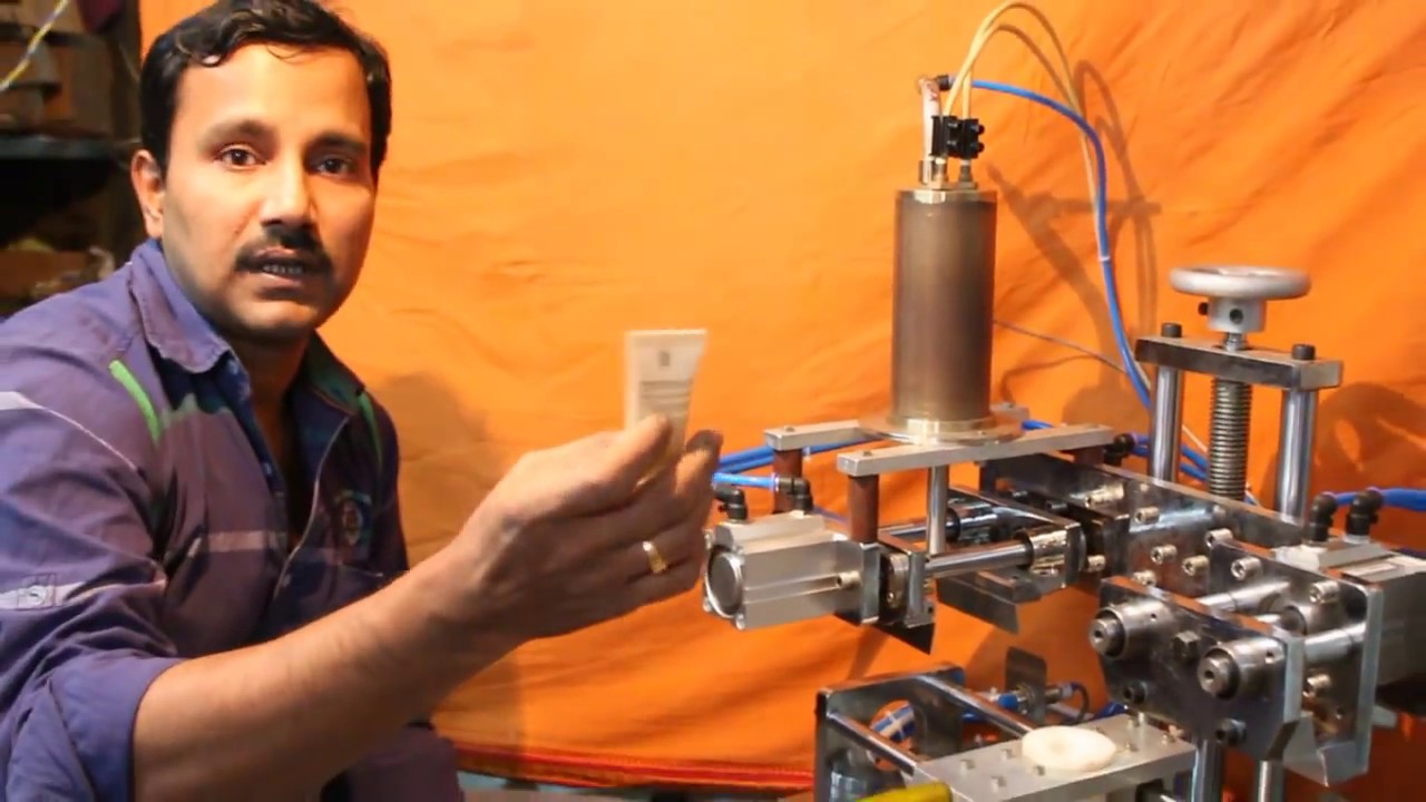 Compact Semi-Automatic Tube Sealing Machine PSCT15 for Tube Packaging