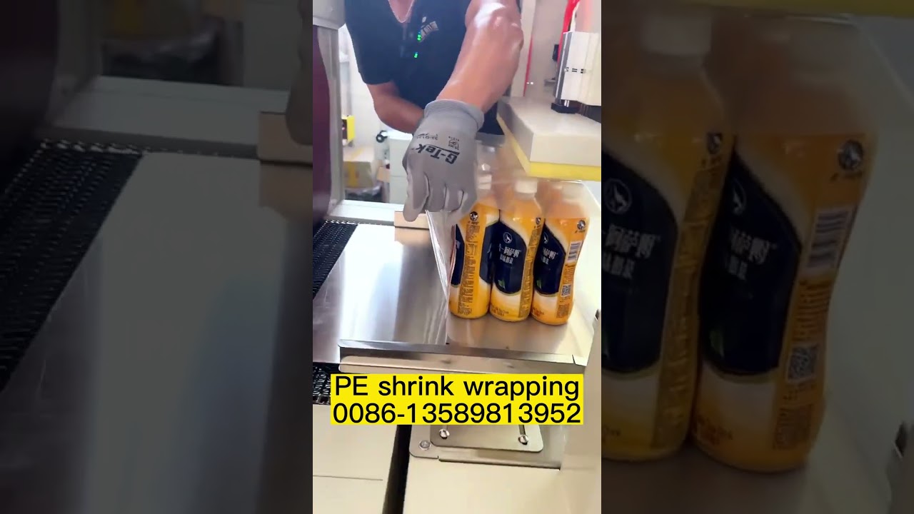 Displaying PE Shrink Wrapping for Bottle Packaging SLITTING COIL