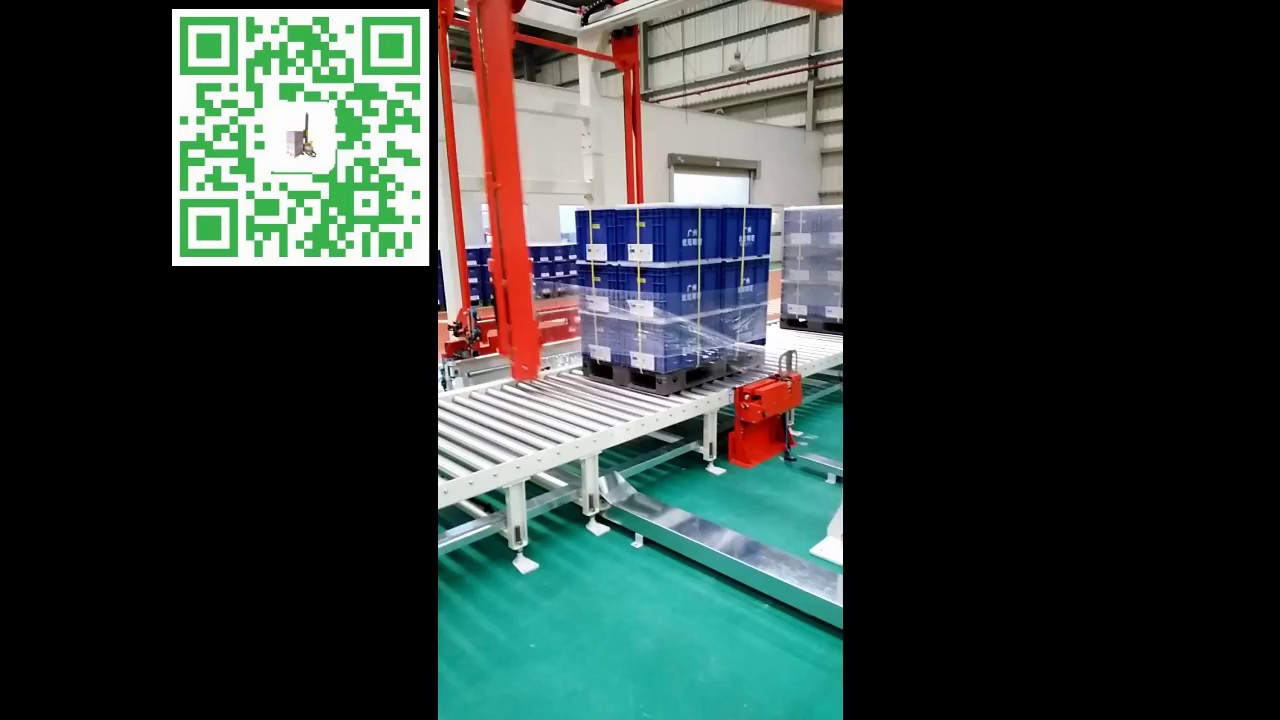 Door Hardware Pallet Stretch Film Wrapping Solution