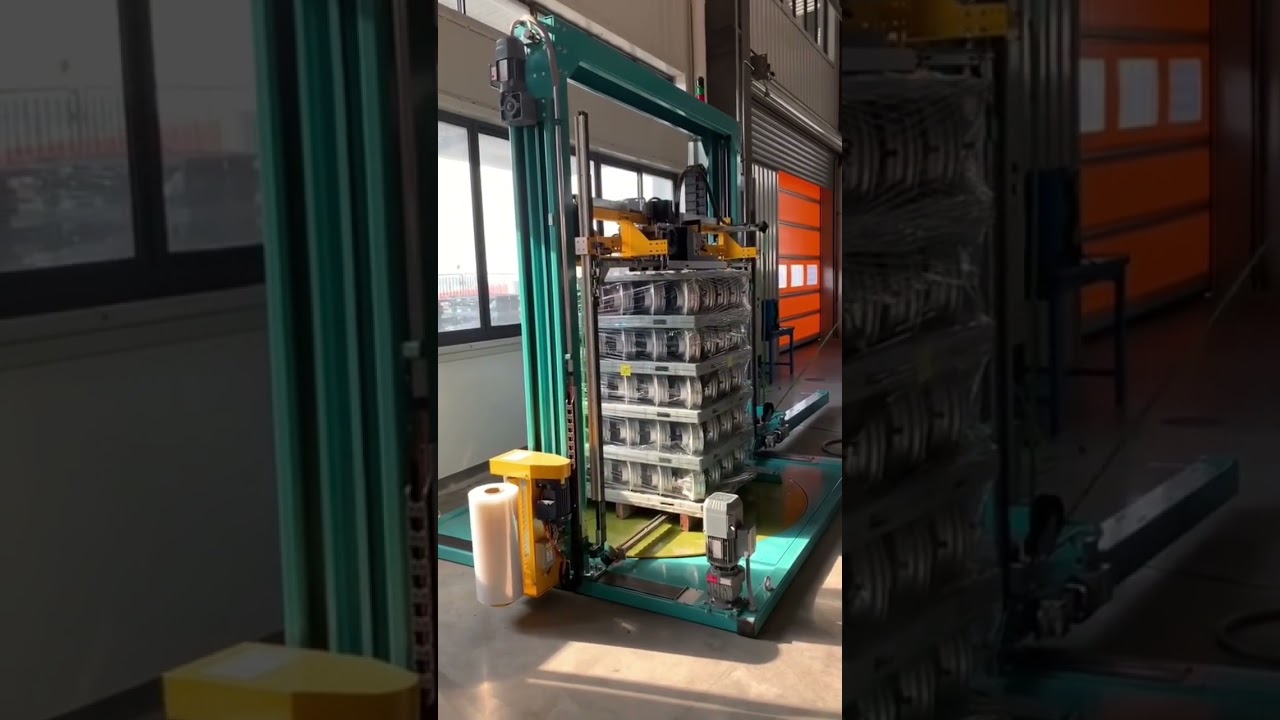 Efficient 2-in-1 Solution for Pallet Strapping and Wrapping