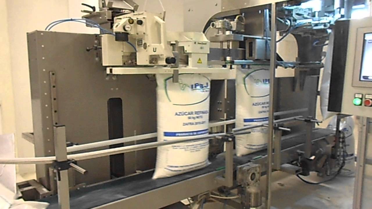 Efficient 50 Kg Sugar Bagging Machine: 1,000 bph Automation Efficient 50 Kg Sugar Bagging Machine: 1,000 bph Automation