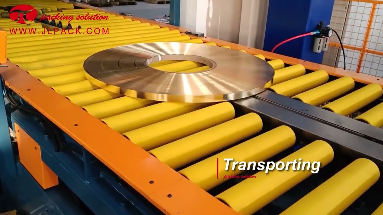 Efficient Packaging System for Copper Coils: Improved Line for Automated Assembly