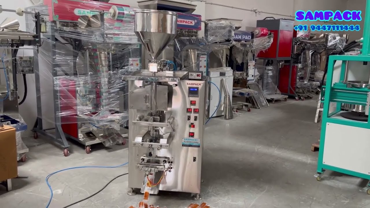 Efficient Pickle Sachet Packing Machine
