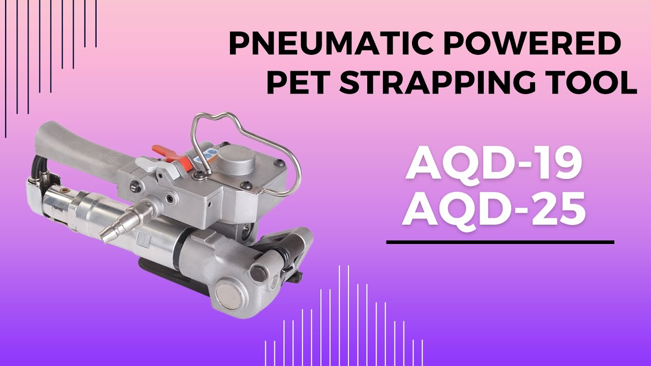 Efficient Pneumatic Strapping Tool for Plastic Materials