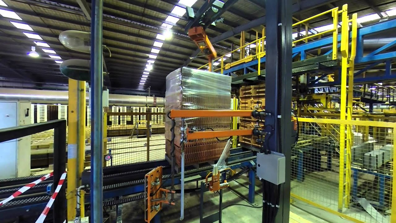 Efficient Rotary Arm Wrapper for Roof Tile Industry – Phoenix Industrial Solution