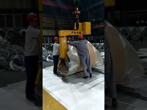 Efficient Steel Coil Packing Process on a Dedicated Production Line