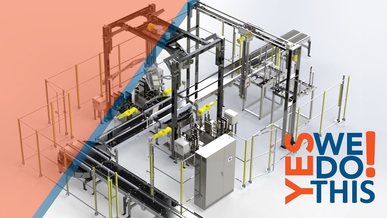 Efficient Stretch Wrapping Solution with Rotary Arm Combo