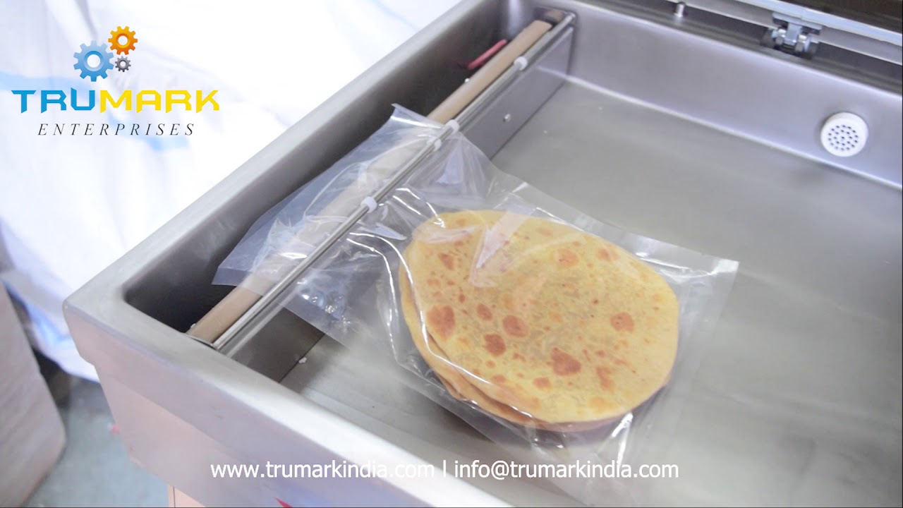 Efficient Vacuum Packaging Machine for Khakhra Food Products