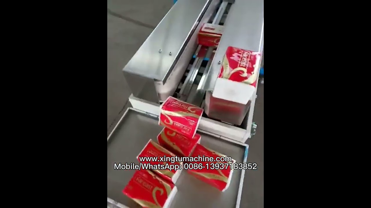 Facial Tissue Paper Packing Machine by a Manufacturer