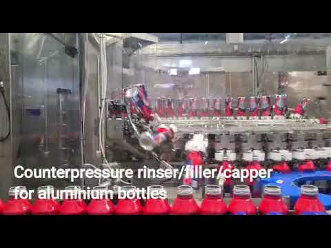 Fast Aluminum Bottle Filling with High-Speed Packaging Machine