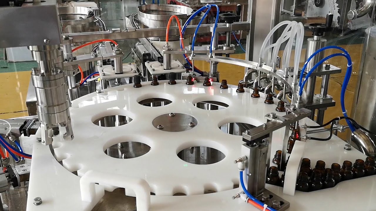 Fast Oil Bottle Packaging Machine