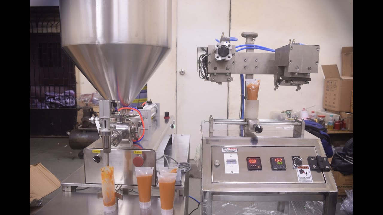 Filling and Sealing Machine for Tubes Filling and Sealing Machine for Tubes