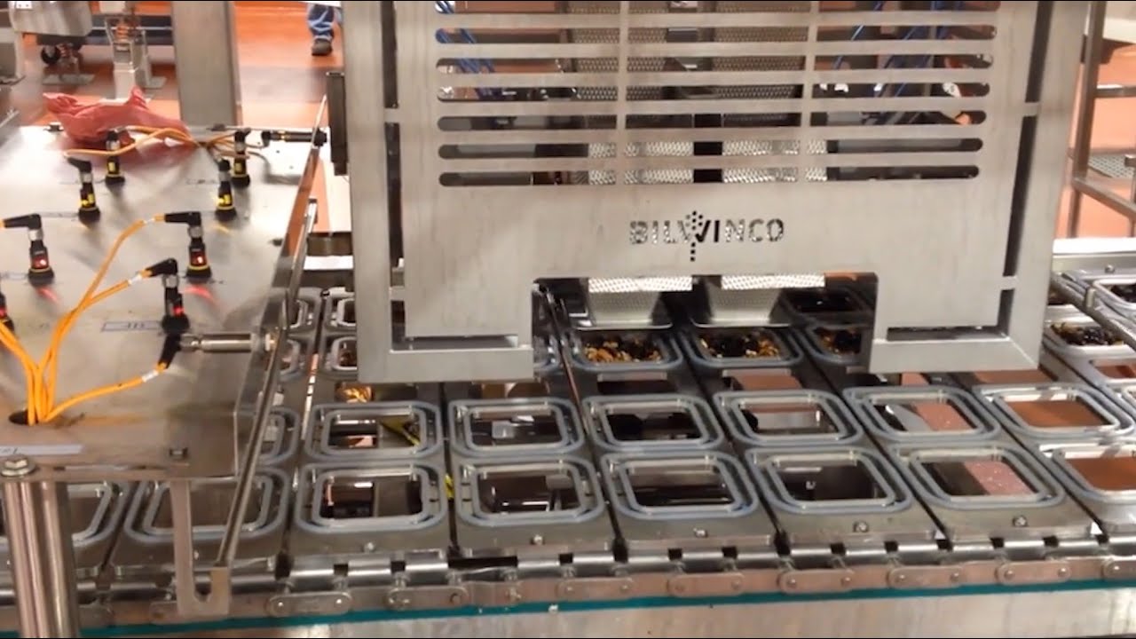 Food Industry Filling and Sealing Machine