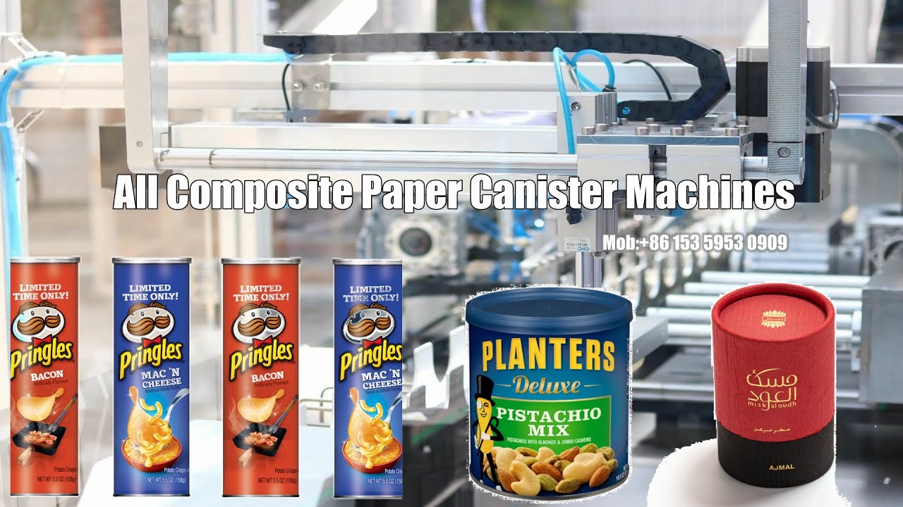 Food Packaging Machine for Paper Canister Production