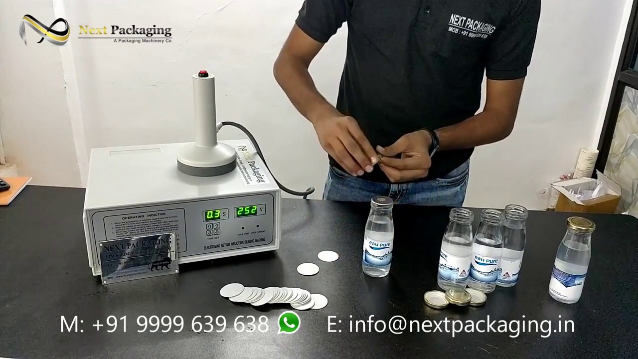 Glass Jar and Bottle Induction Sealing Machine SLITTING COIL