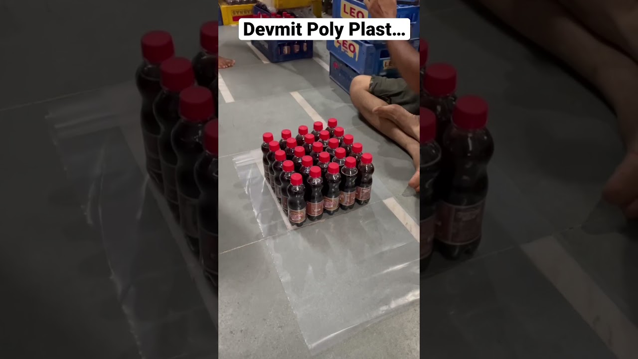 Heat Shrink Film Packaging with Hot Gun