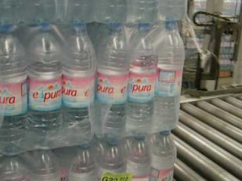 High-Speed Rotary Arm Wrapper for Water Bottle Packaging