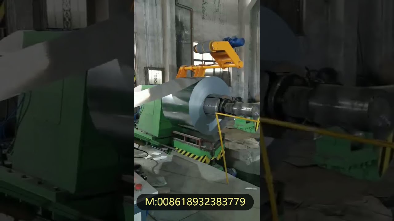 High Speed Steel Coil Packing Line