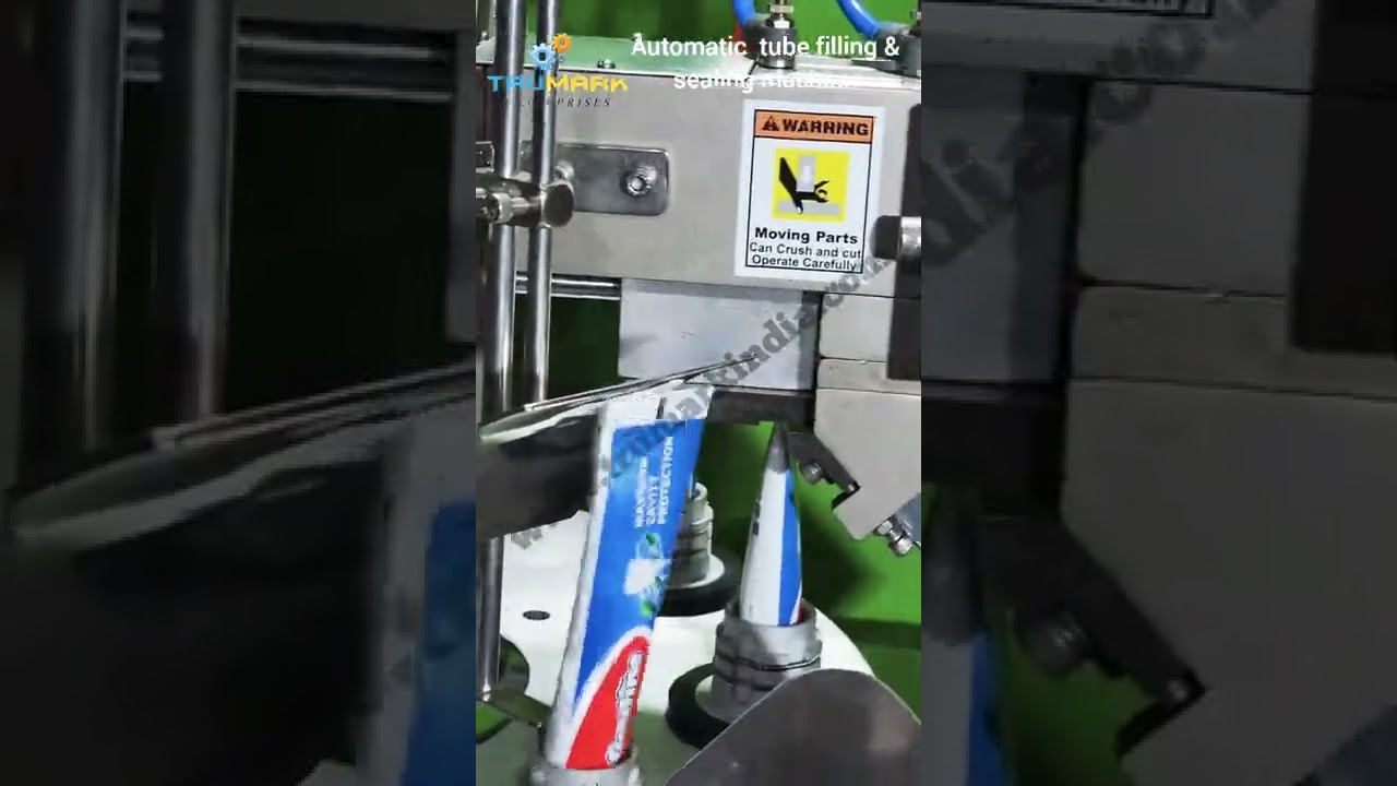 High-Speed Toothpaste Tube Packaging Machine