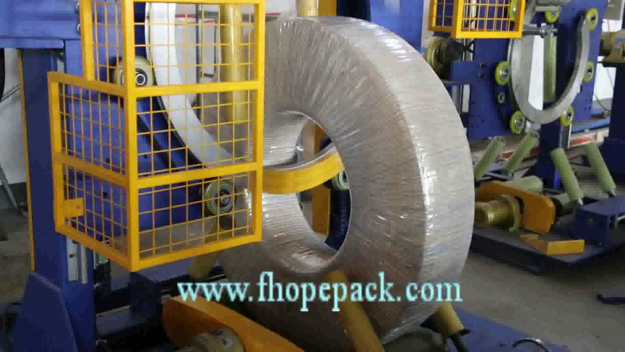 Highly Efficient Coil Packaging Machine for Steel and Copper Industries