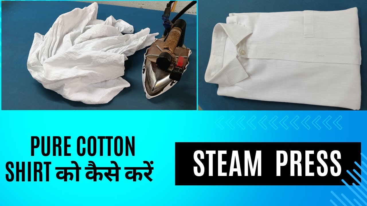 How to Steam Press a Cotton Shirt