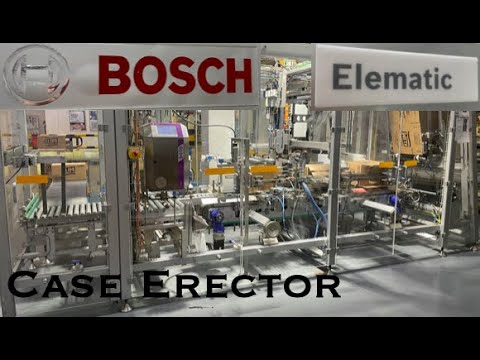 Incredible Box Packaging Equipment – Bosch Case Erector, Packaging Machines