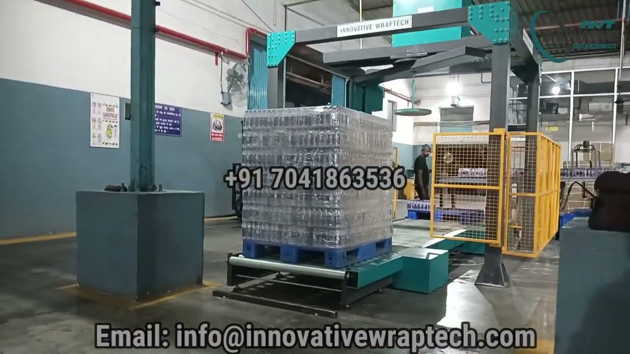 Industrial Pallet Stretch Wrapping Machine
