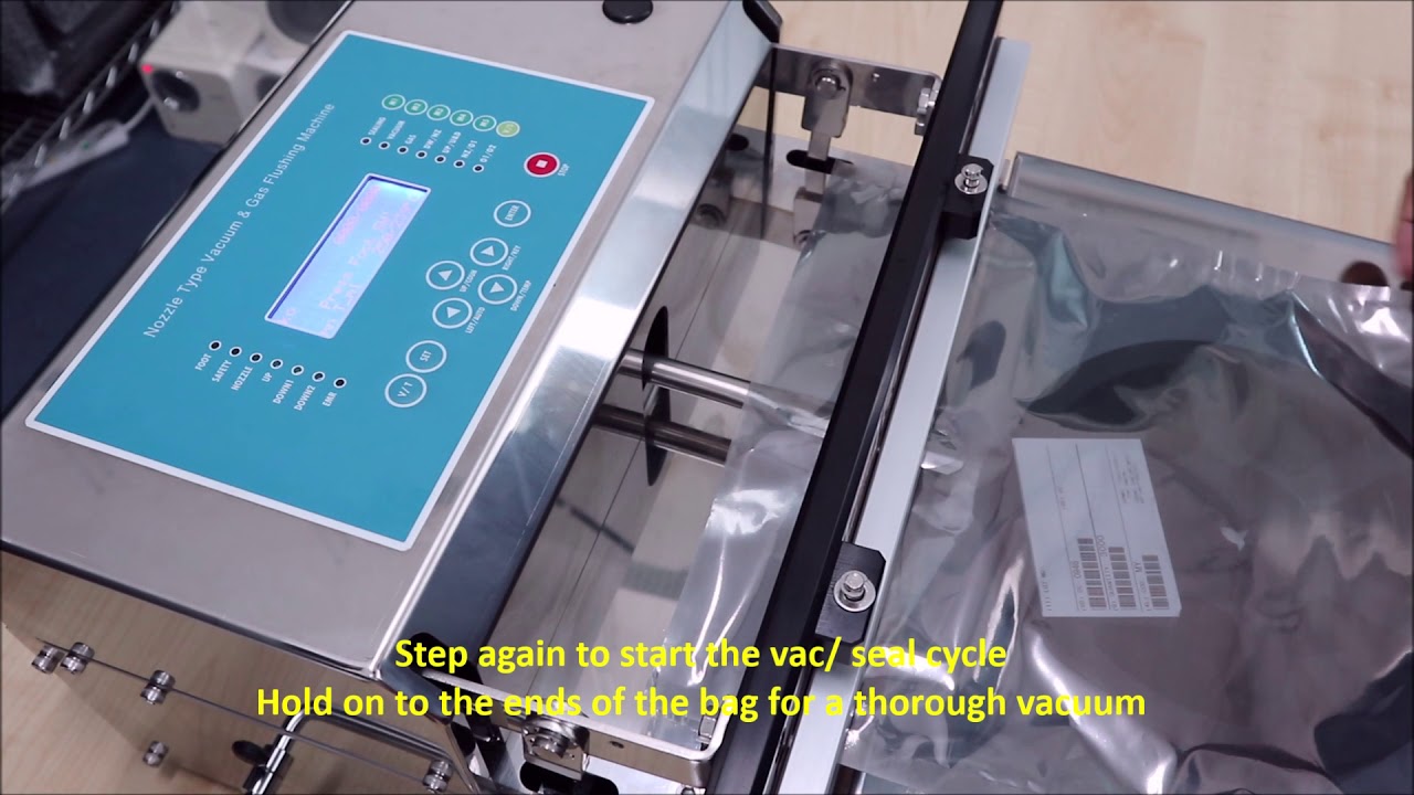 Industrial Vacuum Sealer: Vacuum, Release, and Seal Industrial Vacuum Sealer: Vacuum, Release, and Seal