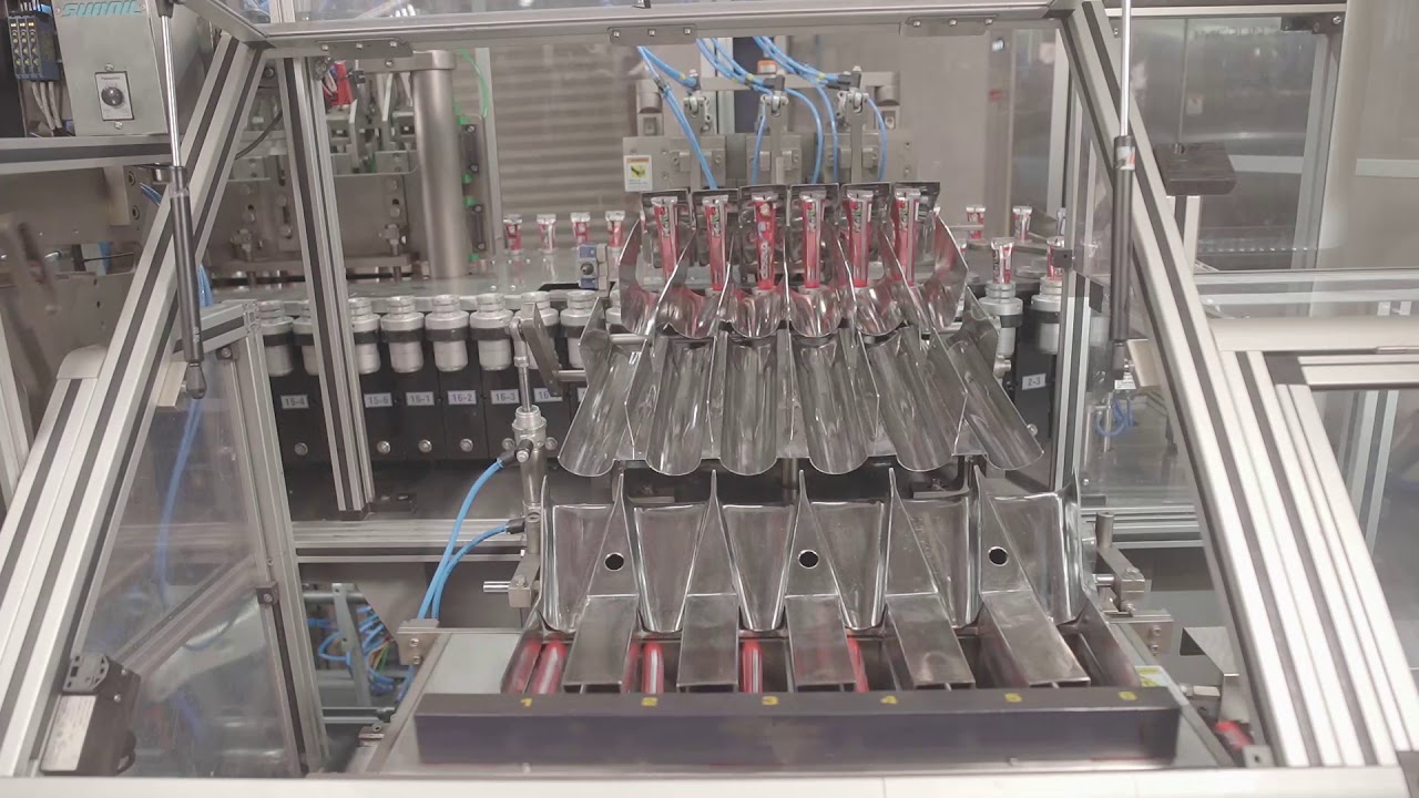 Introducing the Revamped SL300sm Tube Filling & Packaging Line Introducing the Revamped SL300sm Tube Filling & Packaging Line