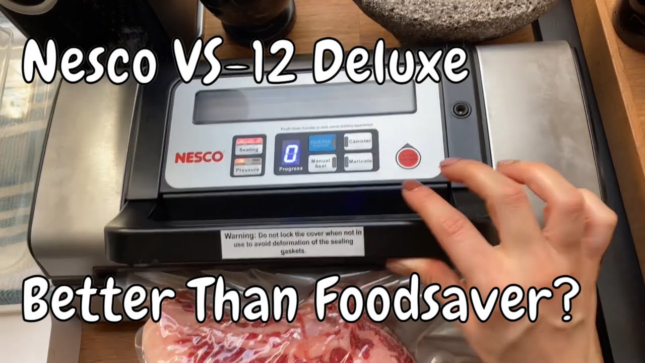 Is the Nesco VS-12 Food Vacuum Sealer Worth It? Demo and Overview of a Reliable Vacuum Packing Machine