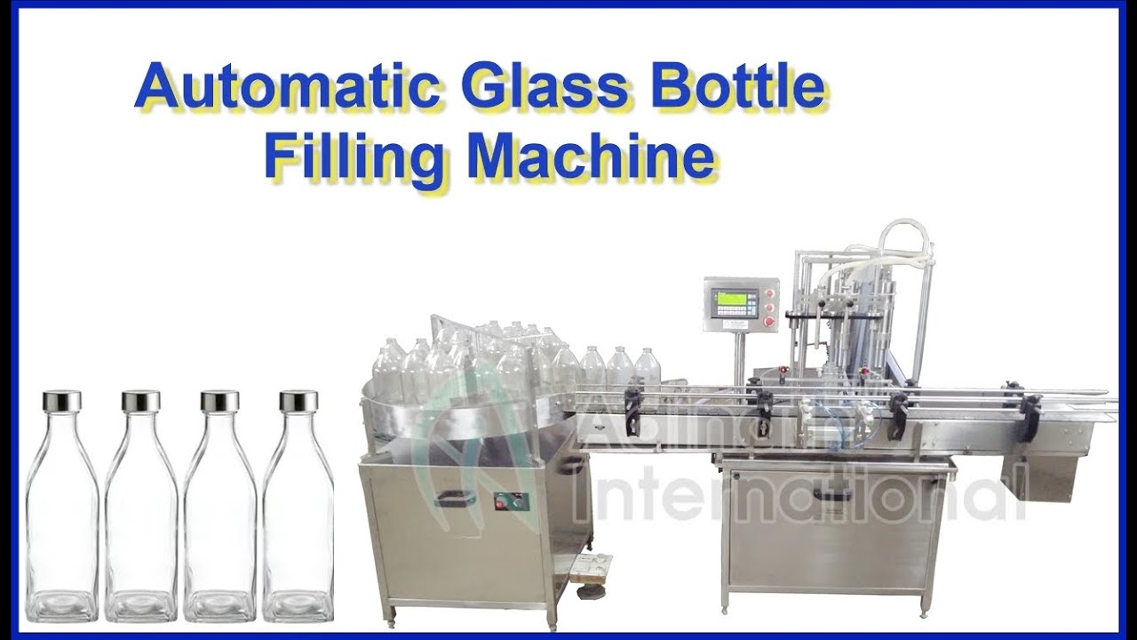 Liquid Filling Machine for Glass Bottle Packaging Liquid Filling Machine for Glass Bottle Packaging