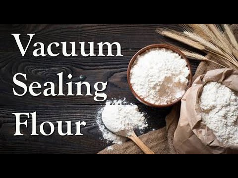 Long-Term Flour Storage with Food Vacuum Packing