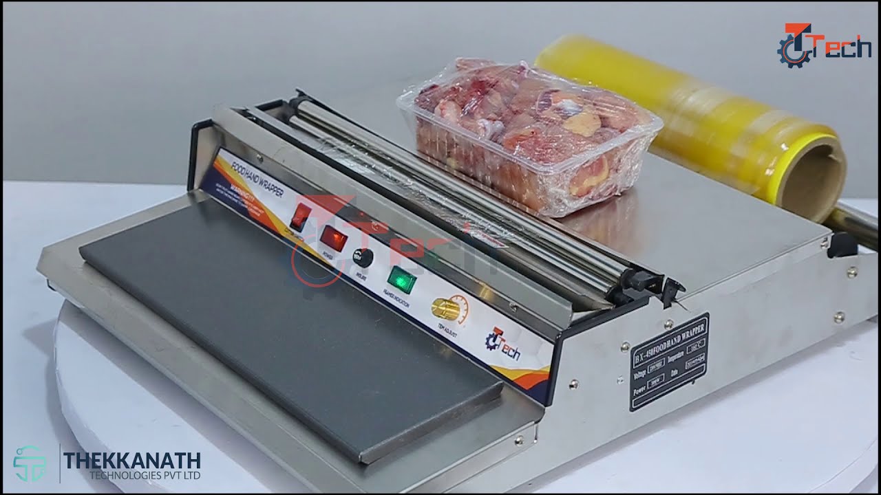 Manual Plastic Stretch Film Tray Wrapper for Sale Manual Plastic Stretch Film Tray Wrapper for Sale