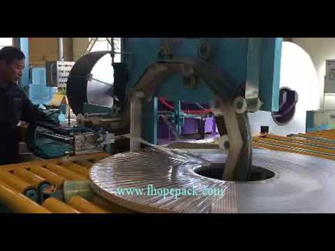 New and Efficient Steel Coil Packaging Line for Increased Productivity