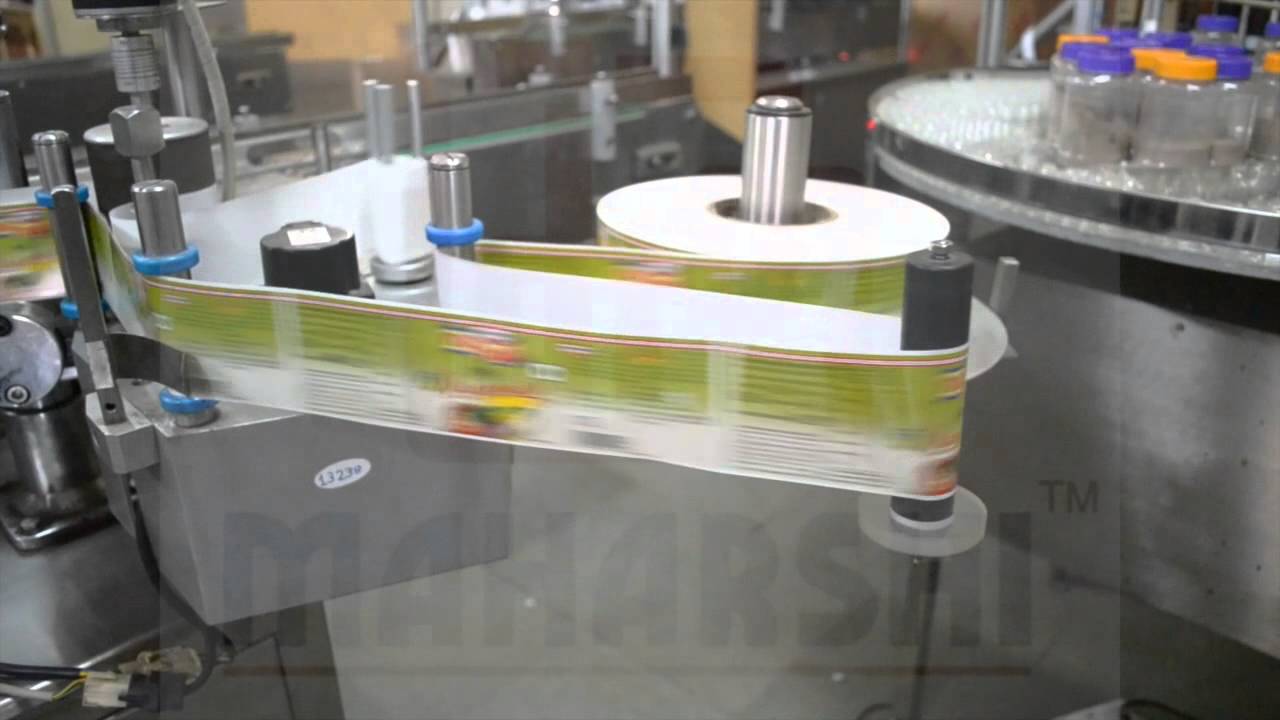 Oval Bottle Labelling and Packing Machine