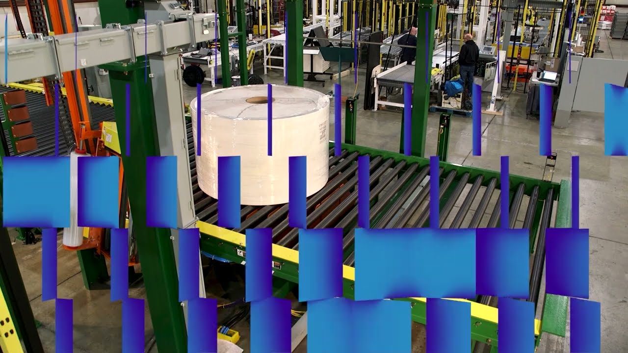 Overhead Rotary Arm Stretch Wrapper – Enhanced Efficiency