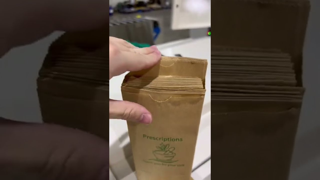 Packaging and Finishing of Paper Bags with the Paper Bag Packing Machine Packaging and Finishing of Paper Bags with the Paper Bag Packing Machine