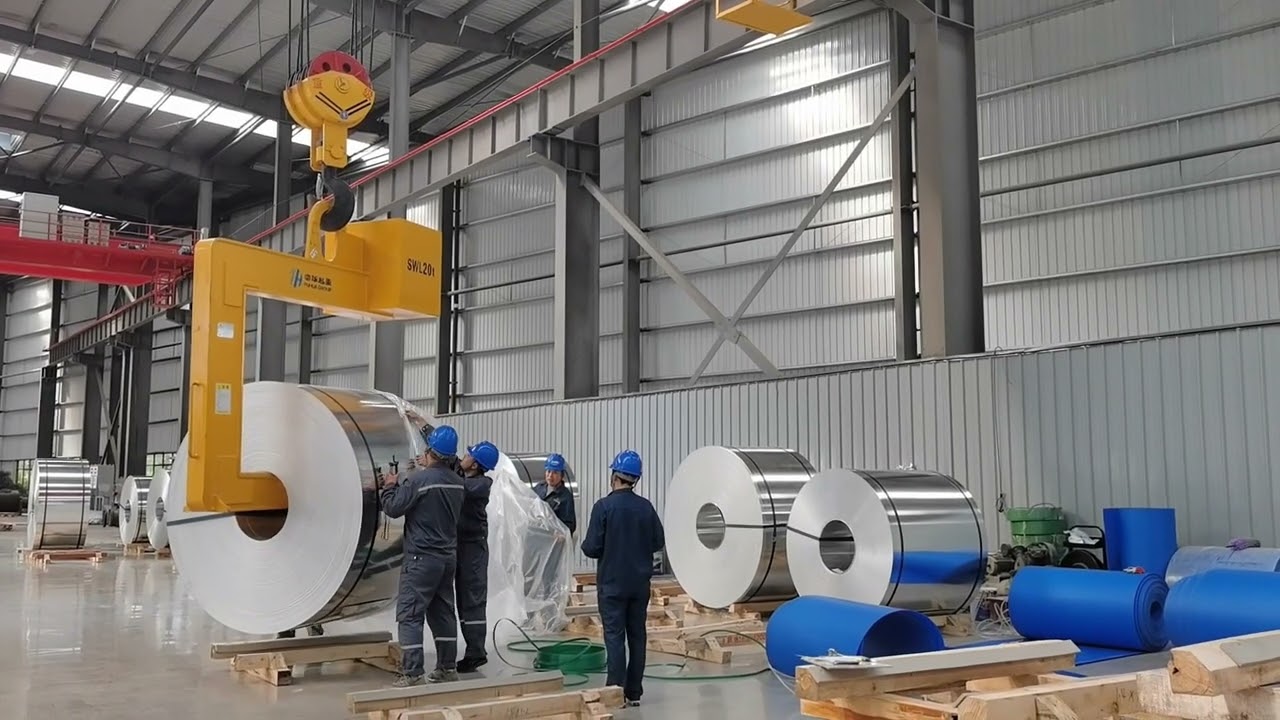 Packaging of Aluminum Coils on a Dedicated Production Line